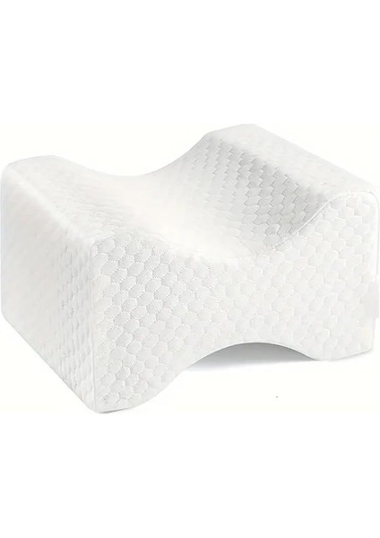 Visco Ortopedik Diz Arası Yastığı – Visco Bacak Destek Minderi | Uyku Için Ergonomik Yan Yatma Yastığı | Ortopedik Bacak Arası Yastık