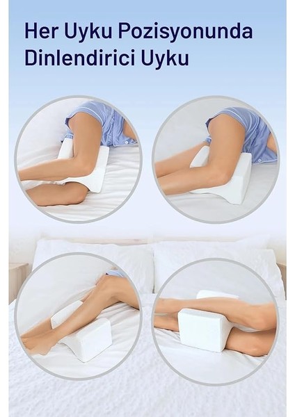 Visco Ortopedik Diz Arası Yastığı – Visco Bacak Destek Minderi | Uyku Için Ergonomik Yan Yatma Yastığı | Ortopedik Bacak Arası Yastık fırsatları
