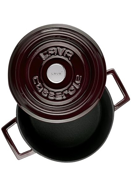 Premium Serisi - Döküm Yuvarlak Tencere, 20 Cm, Majolik Mor fiyatları