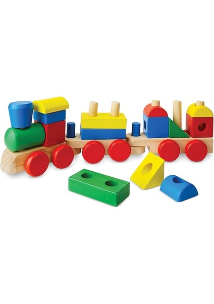 &amp; Doug - Ahşap Tren, 18 Parça (10572)