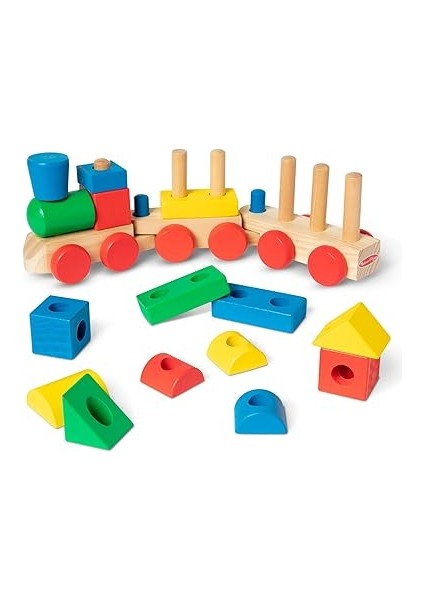 &amp; Doug - Ahşap Tren, 18 Parça (10572) fırsatları