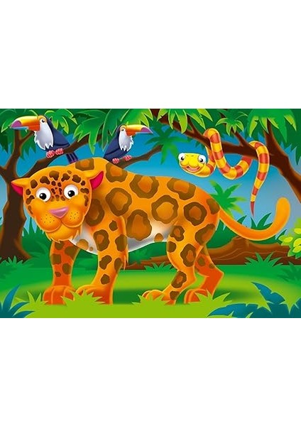 030583 6/8/10/12P Puzzle Yaşadığım Yer, Çok Renkli fiyatları