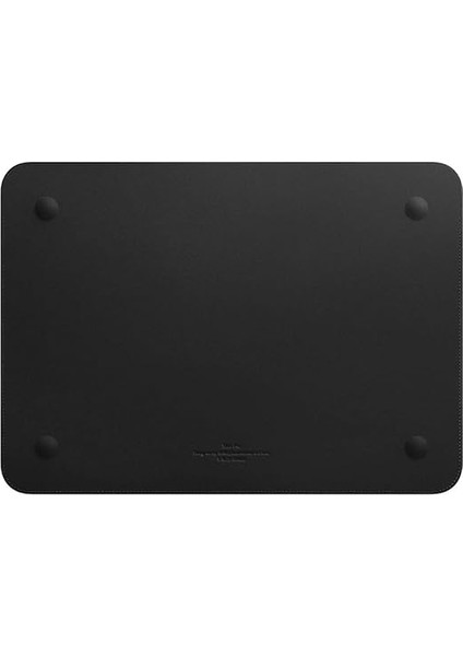 Deri El Çantası Laptop Çantası Bilgisayar Kılıfı Macbook Çantası Air Pro 15 Inç Kese Kılıf Siyah modelleri