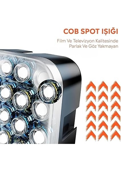 Şarj Edilebilir Selfie Işığı, Telefon Dizüstü Bilgisayar Tablet Için Klipsli Dolgu Işığı Video Konferans Için Taşınabilir Işık Canlı Akış Yakınlaştırma fırsatları