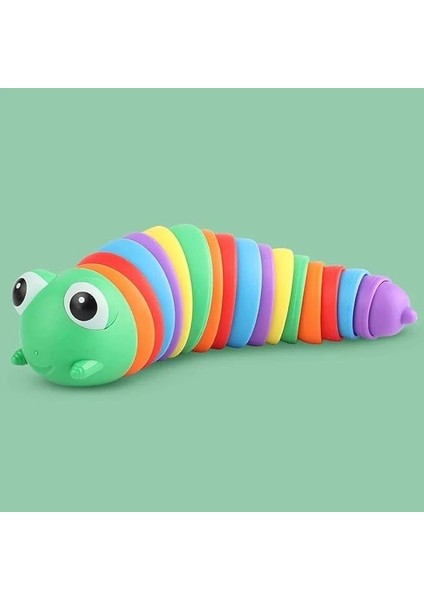 E-Ticaret Eğlenceli Emekleme,eklemli Esnek Tırtıl Duyusal Stres Giderici Esnek El Oyuncağı Interaktif Bebek ve Çocuk Oyuncağı