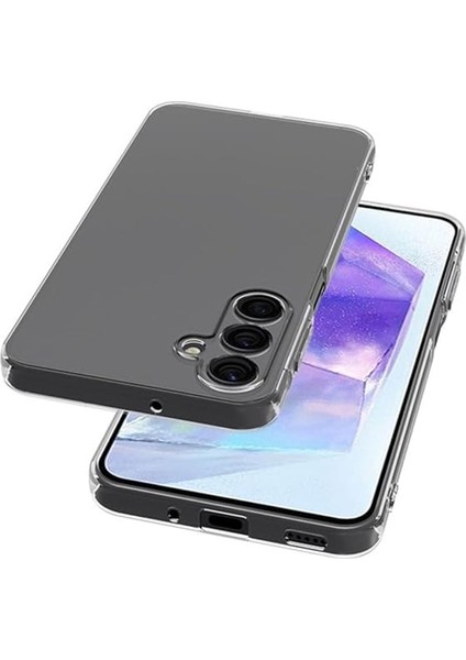 Iletişim Samsung Galaxy A16 ile Uyumlu Kapak Kamera Korumalı Süper Silikon Şeffaf Kılıf modelleri