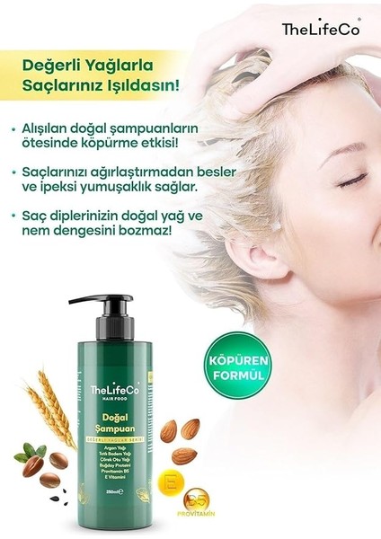Hairfood Değerli Yağlar Serisi Doğal Şampuan 250 ml fiyatları