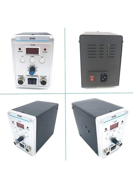 Hava Üflemeli 700W Havya Istasyonu 8586 2 In1 Lehim Makinesi ve Hava Tabancası indirimleri