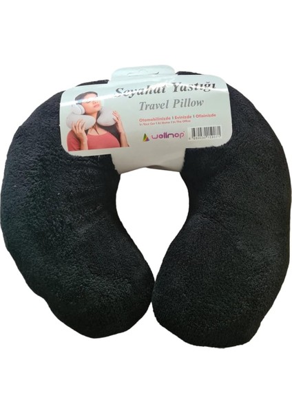 Boyun Yastığı Koyu Siyah