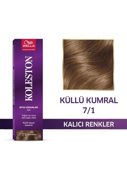 Koleston Single Tüp Boya 7/1 Küllü Kumral fiyatları