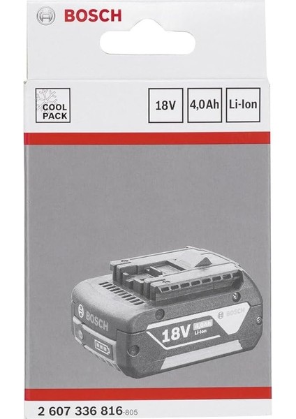 Professional Accessories Akü, Gri, 18 V, 4.0 Ah Hd Li-Ion, 1 Adet fiyatları