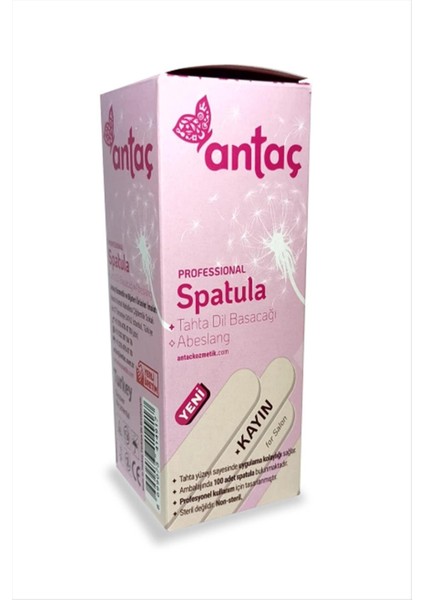 Xmpdby 100 Adet Spatula-Kahverengi