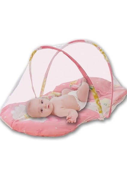 Bebek Cibinlik Sineklik Seti, 92 cm - Pembe