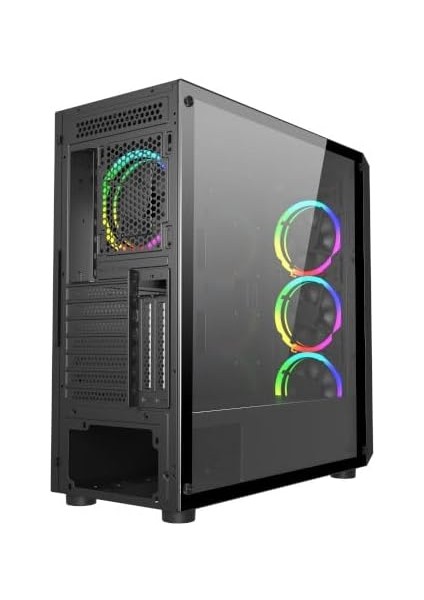 Gamers Arena VG16AL Mesh 4X120MM Rgb Fan E-Atx Gamıng Kasa fırsatları