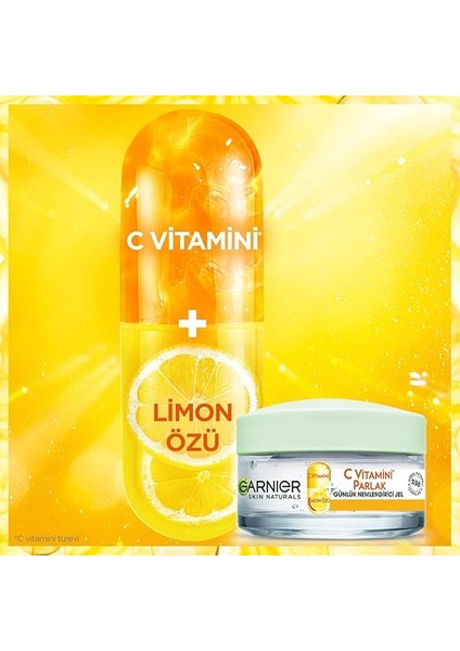 C Vitamini Parlak Günlük Nemlendirici Jel 50 ml fırsatları
