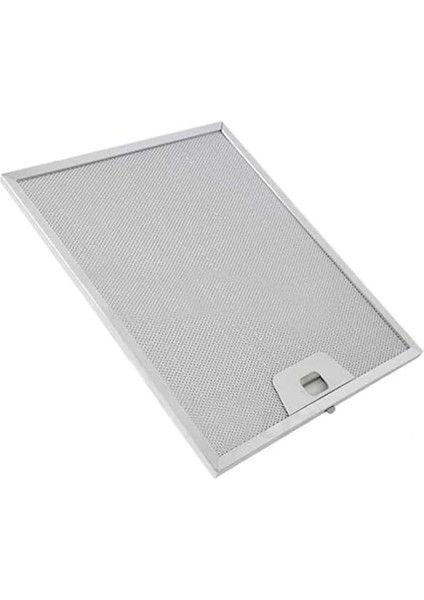 Filtre 25,3 x 30 Davlumbaz Filtre Seti - 2 Adet Tek Tırnak (Alüminyum) | Alt Kenar Tırnaksız