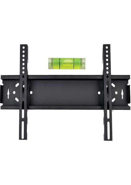 Tüm Markalara Uyumlu 32" - 65" Inç 81-165 cm Ekran Televizyon LCD LED Monitör Plazma Smart Tv Sabit Duvar Askı Aparatı + Su Terazili