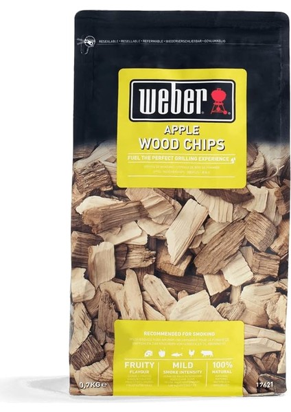 Elma Ağacı Tütsü Talaşı (700 G Paket) – Zarif Aroma, Peynir, Sebze, Balık, Tavuk, Domuz ve Yabani Hayvan Için Ideal, Ab Ürünü, Sürdürülebilir Şekilde Elde Edilmiş, Fsc Sertifikalı Ahşap (17622)