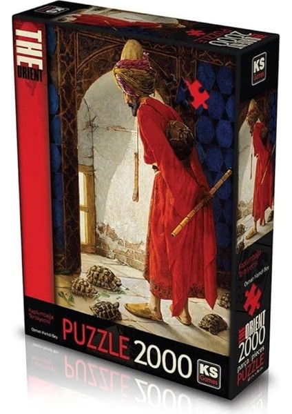 Games Kaplumbağa Terbiyecisi Osman Hamdi Bey 2000 Parça Puzzle modelleri