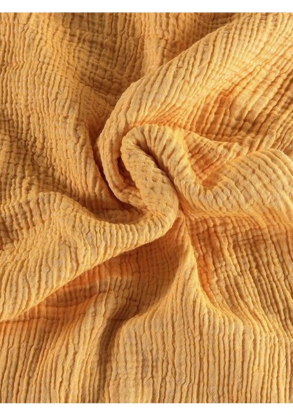 Tekstıl Müslin Yastık Kılıfı 2 Adet Set, 50X70 cm 100% Pamuk Yumuşak Nefes Alabilir Kapaklı 4 Katlı Muslin Kumaş Düz Renk Yastık Kılıfları (Sarı, 50X70 cm (2 Adet)) modelleri