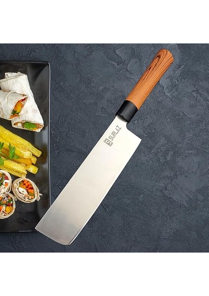 4 Parça Deri Çantalı Şef Bıçağı Bıçak Seti Hediyelik Bıçak indirimleri