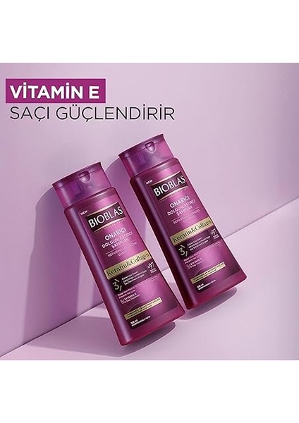 Collagen ve Keratin Içeren Onarıcı Dolgunlaştırıcı Şampuan (360 Ml) fırsatları
