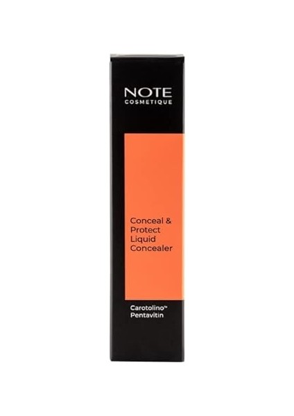 Cosmetics Note Conceal &amp; Protect Likit Concealer - 05, Soft Ivory indirimleri