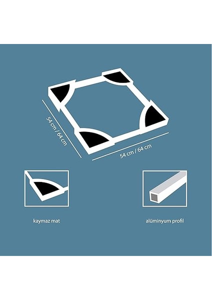 Makinesi Kurutma Makinesi Istifleme Kiti Tüm Markalar ile Uyumlu Ayarlanabilir fırsatları