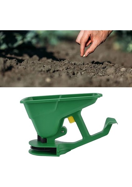 Elle Çalışan Yayıcı, Kullanışlı Serpme Makinesi, Bahçıvan El Tipi Tohum Serpme Makinesi 1,5 L 5 Vitesli Enerji Tasarruflu Taşınabilir Serpme Makinesi, Bahçeler, Çimler, Küçük Çiftlikler Için fırsatları