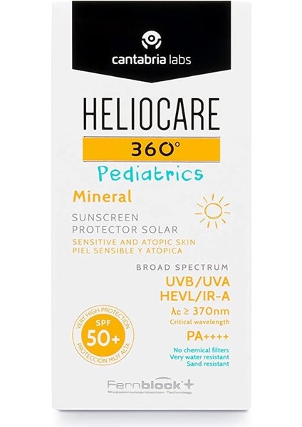 360 Pediatrics Mineral Spf 50 fiyatları