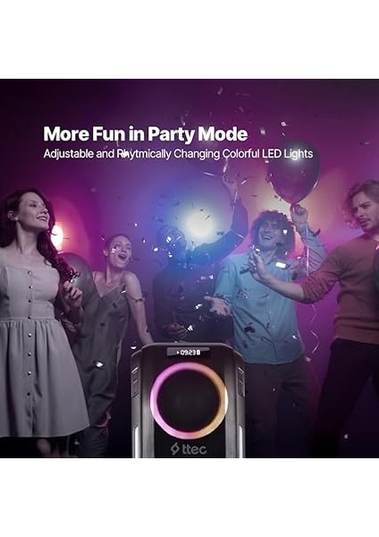 Carnival Pro 120W Taşınabilir Kablosuz Bluetooth Parti Hoparlörü - 2BH11S fırsatları