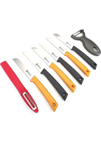 Kamp Mutfağı 8'li Bıçak Seti Meyve Soyacak Solingen Alman Serisi fiyatları