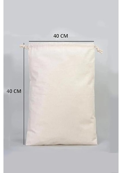 Torbası, Pamuk Bez Torba, 40X40 Cm, Baskılı Ekmek Desenli, Krem Rengi fiyatları
