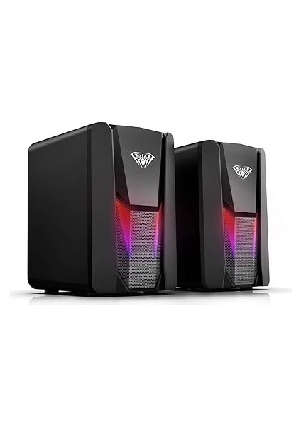 N-108 1+1 Usb/aux Stereo 2.0 Rgb Masaüstü Gaming Oyuncu Hoparlör Speaker Ses Sistemi fiyatları