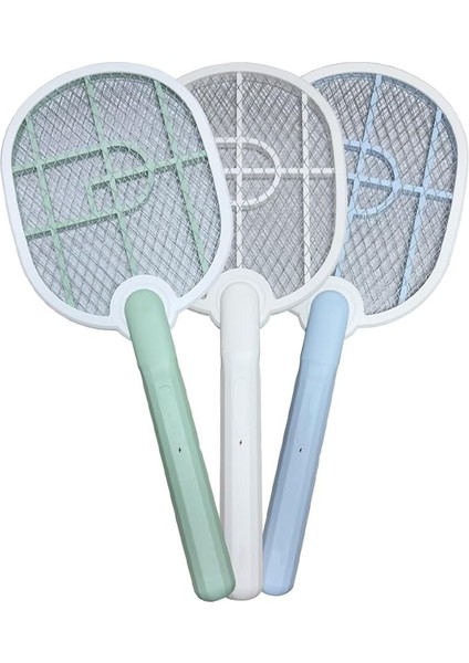 Adet Şarjlı Sinek Raketi, Sinek Sivrisinek Böcek Haşere Öldürücü Raket, Type-C Şarj Girişli