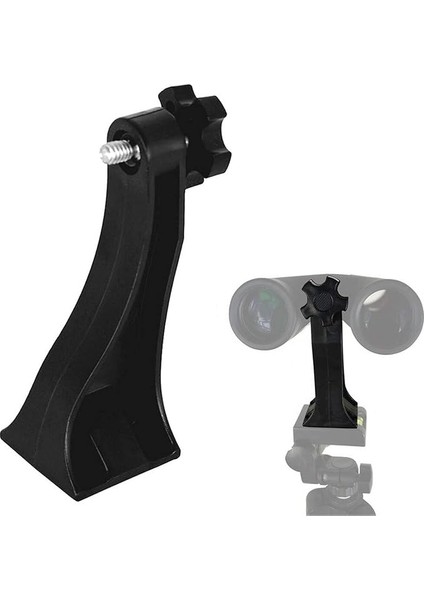 Dürbünü Tripoda Bağlamak Için Dürbün ve Tripod Bağlantı Adaptörü - AL2515 Siyah