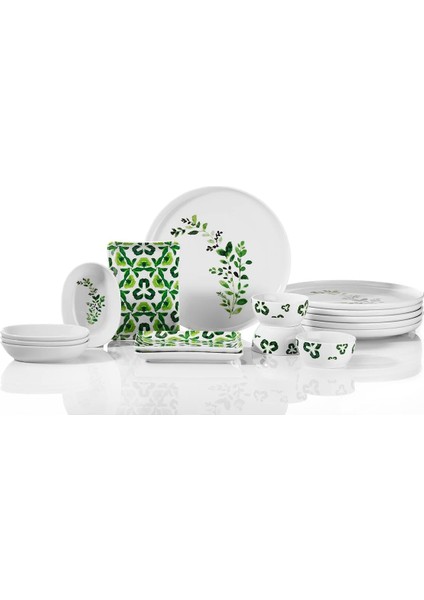 Porselen 12346 Moderna 16 Parça 6 Kişilik Kahvaltı Takımı fiyatları