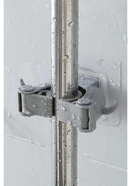Paspas Süpürge Fırça ve Mop Askısı Sap Tutucu Mutfak Banyo Askı 2 Adet fırsatları
