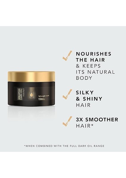Wella Professionals Seb Dark Oil Mask 150ML fiyatları