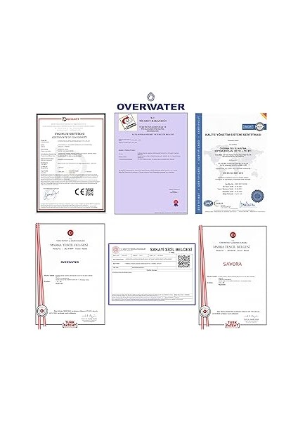 Kapalı Kasa Su Arıtma Cihazı 6 Lı Inline Filtresi Seti Aşamalı (Membransız Set) FIN60MA modelleri