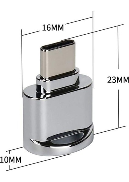 4477 USB Type-C 3.1 To Micro Sd Tf Hafıza Kart Okuyucu Otg Adaptörü indirimleri