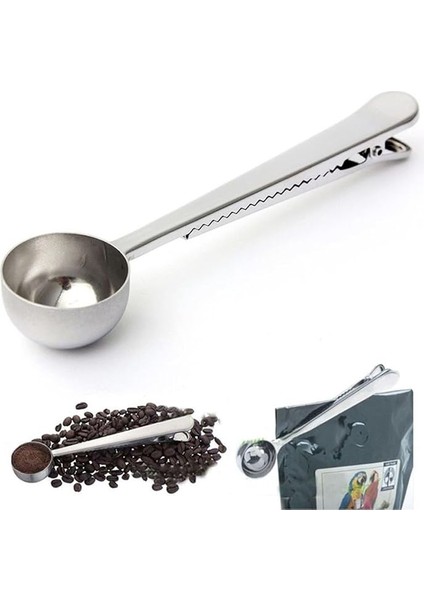 Kahve Ölçü Kaşığı ve Paket Klipsi CIN108 modelleri