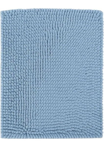 Lüks Mikrofiber Banyo Paspası – Su Emici, Modern ve Yumuşak Banyo Halısı (Mavi) fiyatları