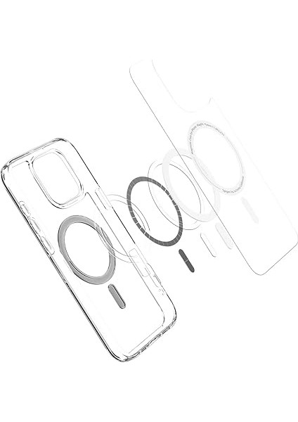 iPhone 16 Pro Max Ince Magsafe Kılıf Ultra Hybrid Sararma Karşıtı Duraclear™ Hava Kanalı Teknolojisi™ Askeri Sınıf Koruma Magfit Graphite Şeffaf Kapak - ACS07999 fiyatları