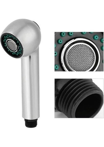 Mix 2 Fonksiyonlu Berber El Duşu - Kuaför Duş Başlığı - Mix Batarya Uyumlu Duş Başlığı Yüksek Kaliteli Krom Kaplı fırsatları