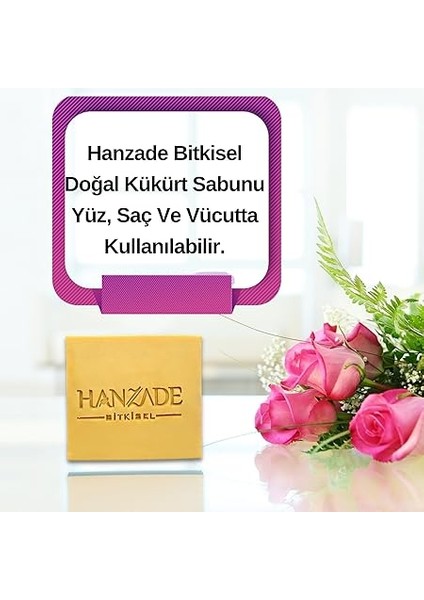 Bitkisel Doğal El Yapımı Hatay Kükürtlü Sabun Kükürt Sabunu 2 Adet modelleri