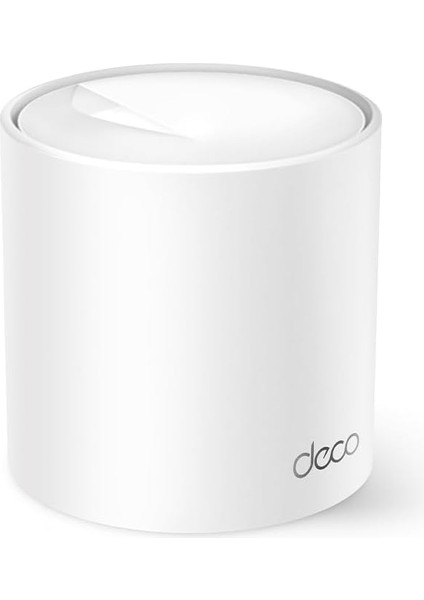 Deco X10 2-Pack, AX1500 Mbps, 360 M²'ye Kadar Kapsama Alanı, 120 Cihaza Kadar Bağlantı, Gigabit Portlu, Mobil Uygulama ile Kolay Kurulum,yapay Zeka Destekli Wi-Fi 6 Mesh Sistemi