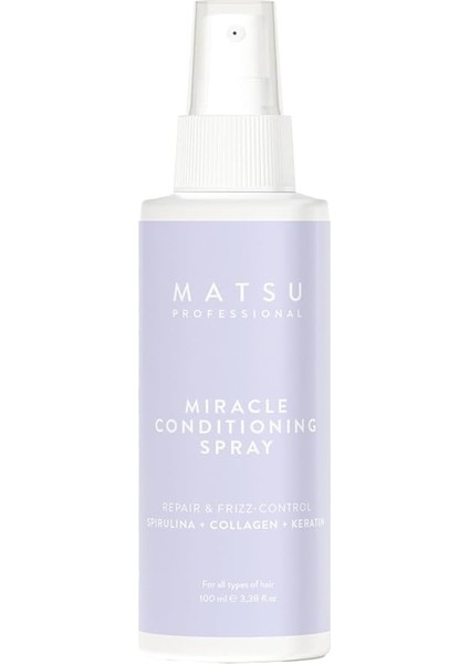 Professional Miracle, Kabarıklık Karşıtı Onarım Bakım Spreyi, Seyahat Boy, 100 ml