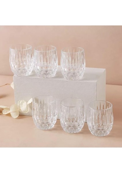 4 Adet Iskandinav Modeli Kristal Kesim Cam Bardak Viski, Konyak, Meşrubat Bardağı Için Kurşunsuz,şeffaf modelleri