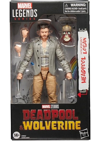 Legends Serisi Headpool Logan, Deadpool &amp; Wolverine Collectible 15 cm Aksiyon Figürü 14 Yaş ve Üzeri Yetişkinler Için modelleri